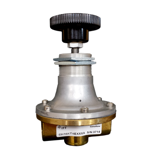 Conoflow Manual Loading Regulator, GH10 Series (Aluminum Bonnet)
